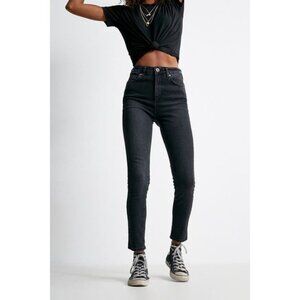 BDG Jeans 29W 32L Pine High Waist Faded Black Wash